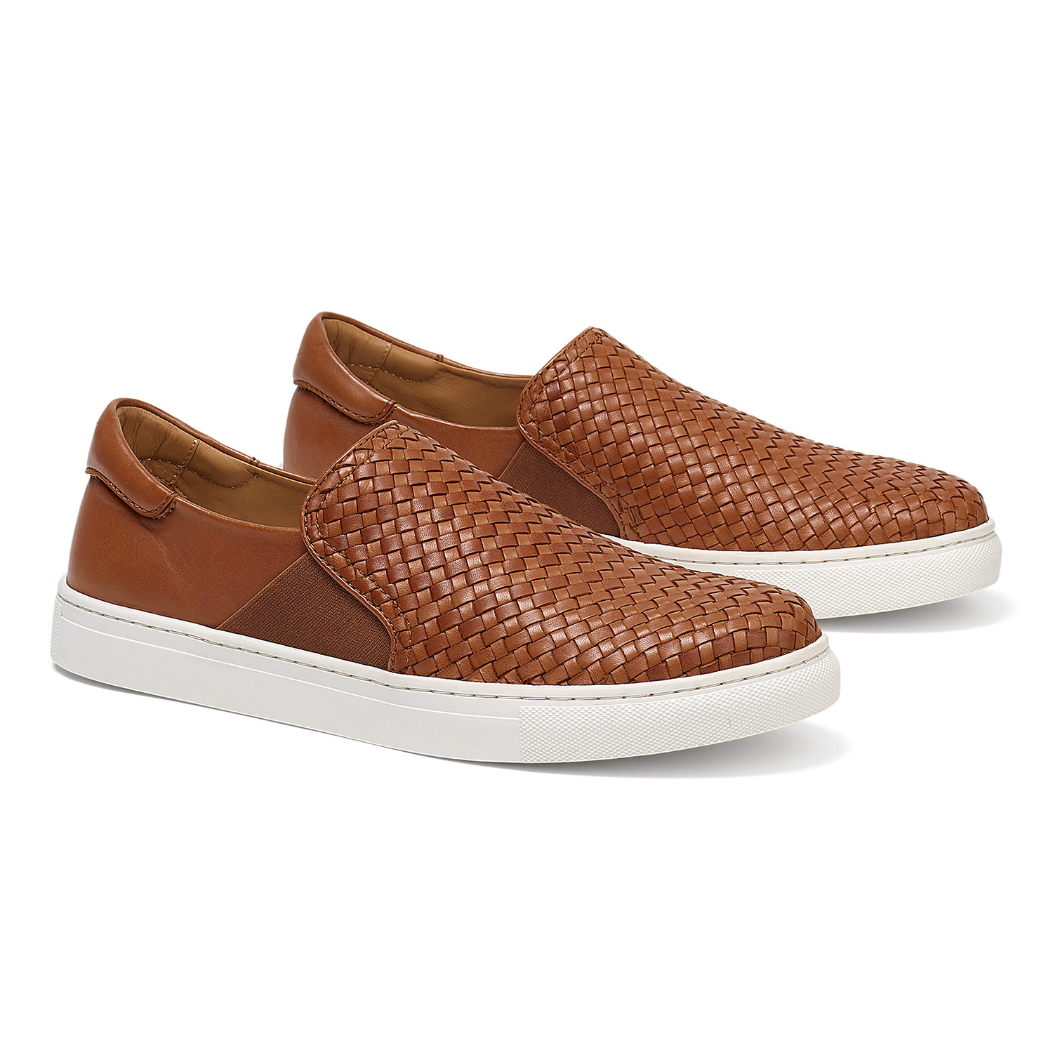 Ayers Woven Cognac US 8 Trask Shoes PERMANENT STORE