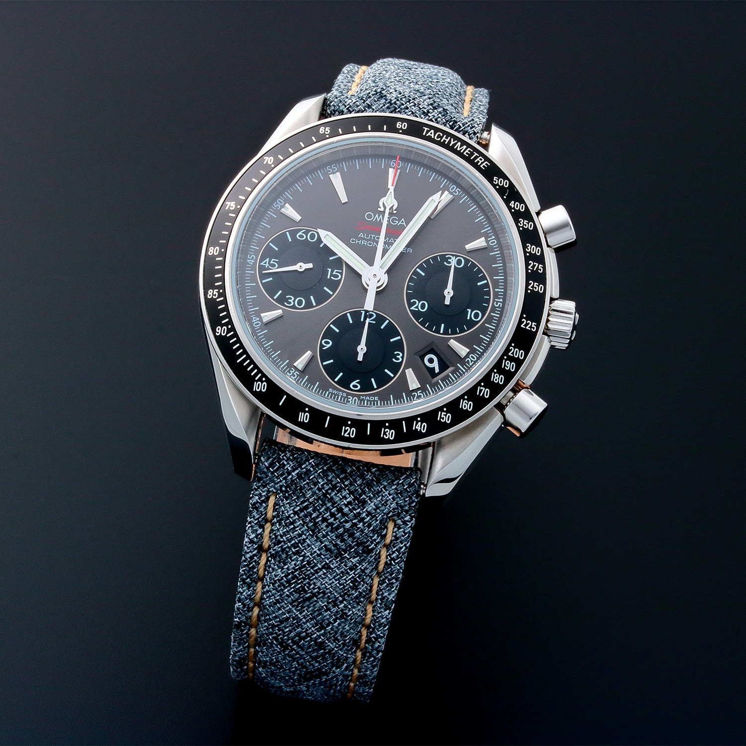 Omega Speedmaster Date Chronograph Automatic // 32334 // Pre-Owned ...