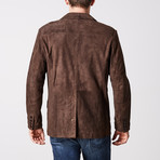 Hansen Leather Jacket // Brown (XL)