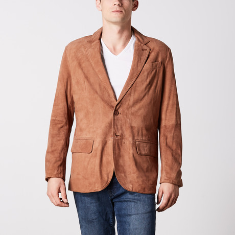 Sanford Leather Jacket // Tan (S)