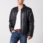 Alfie Leather Jacket // Black (S)