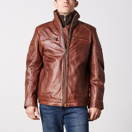 Bradley Leather Jacket // Navajo (S)