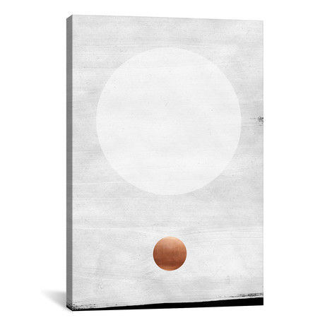 White & Copper // LEEMO (18"W x 26"H x 0.75"D)