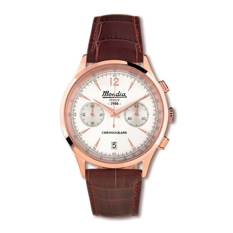 Mondia 1946 Heritage Chronograph Quartz // MI-796-PR-01SL-CP