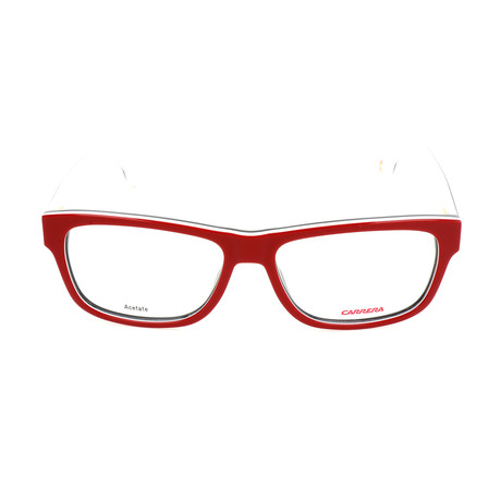 Unisex 1102-V 8RR Frames // Red Vertical Striped