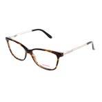 Women's CA6646 QK8 Frames // Dark Havana + Nude