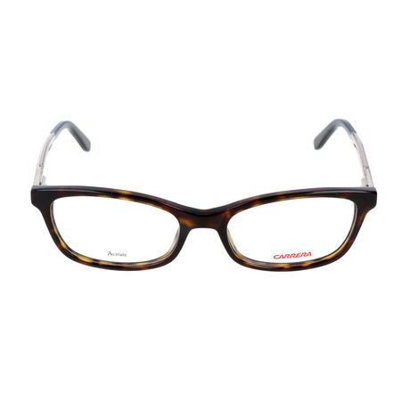 Women's CA6647 QK8 Frames V1 // Dark Havana + Nude