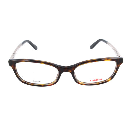 Women's CA6647 QK8 Frames V2 // Dark Havana + Nude