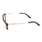 Women's CA6647 QK8 Frames V2 // Dark Havana + Nude