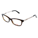 Women's CA6647 QK8 Frames V1 // Dark Havana + Nude