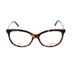 Women's CA6648 QK8 Frames // Dark Havana Nude