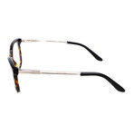 Women's CA6648 QK8 Frames // Dark Havana Nude