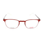 Men's CA6660 VZ4 Frames // Matte Red + Dark Ruthenium