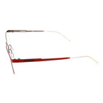 Men's CA6660 VZ4 Frames // Matte Red + Dark Ruthenium