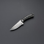 Glow In The Dark Micarta Skinning Knife