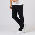 Kian Track Pants // Navy Blue + Gray (S)