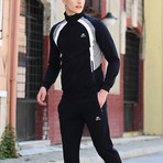 Ben Tracksuit // Navy Blue + Gray (S)