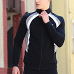 Ben Tracksuit // Navy Blue + Gray (S)