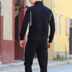 Ben Tracksuit // Navy Blue + Gray (S)