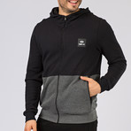 Harrison Sweatshirt I // Black + Anthracite (S)