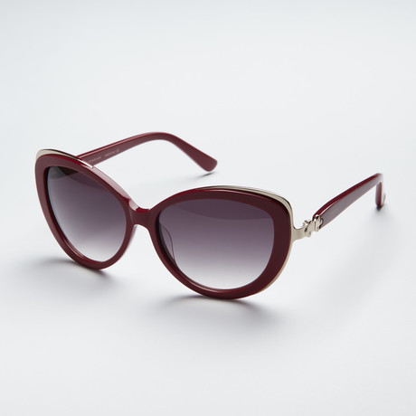 Women's E3042 Sunglasses // Red