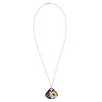 Nouvelle Bague Petali 18k Rose Gold Multi-Stone Pendant Necklace