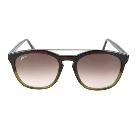 Unisex E3034 Sunglasses // Shaded Green Tortoise