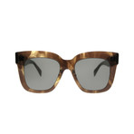 Celine // Square Acetate Sunglasses // Havana