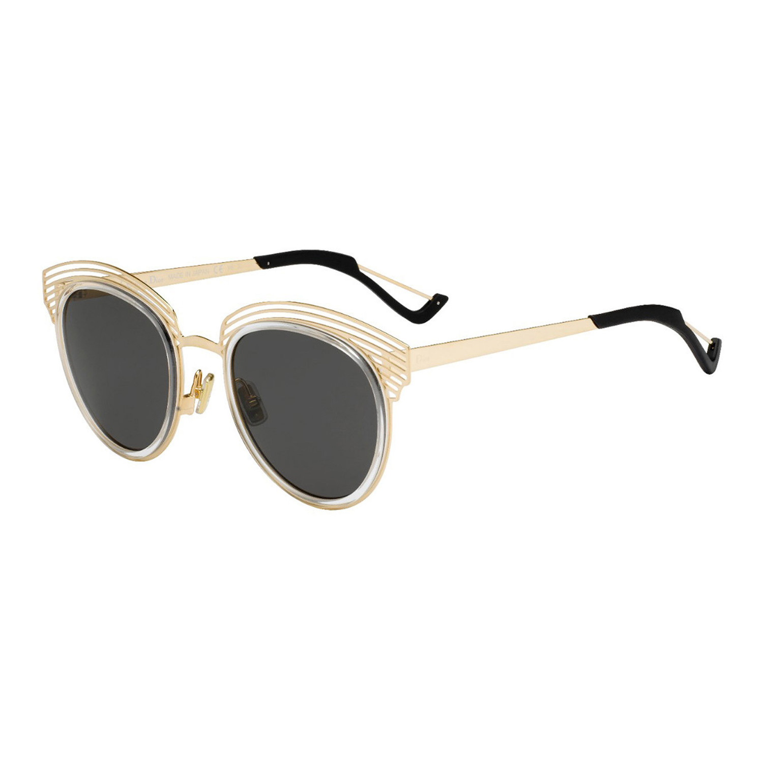 Women's Diorenigme Sunglasses // Cream + Black - Dior - Touch of Modern