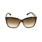 Jimmy Choo // Women's Cora Sunglasses // Havana Brown