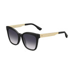 Jimmy Choo // Women's Junia Sunglasses // Black + Gold