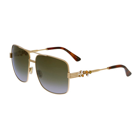 Jimmy Choo // Women's Tonia Sunglasses // Gold