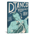 Django Reinhardt // Elliot Griffin (18"W x 26"H x 0.75"D)