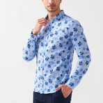 Gilberto Linen Shirt // Blue (2XL)