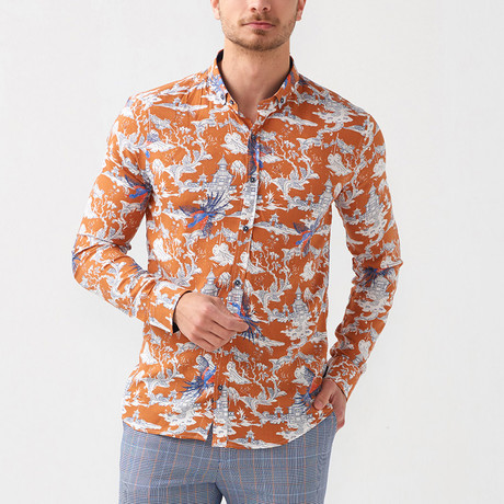 Mitchell Shirt // Orange (S)