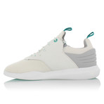 Deross Low Top Sneaker // White + Gray (US: 7.5)
