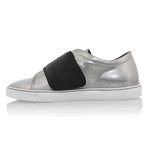 Turino Low Top Sneaker // Silver + Black (US: 8)