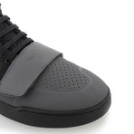 Manzo Classic High Top Sneakers // Gray + Black (US: 8.5)