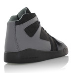 Manzo Classic High Top Sneakers // Gray + Black (US: 7.5)