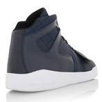 Manzo Classic High Top Sneakers // Navy (US: 8.5)