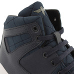 Manzo Classic High Top Sneakers // Navy (US: 7)