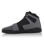 Manzo Classic High Top Sneakers // Gray + Black (US: 9)