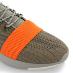 Ceroni Slip On Sneakers // Cement + Orange (US: 12)