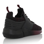 Motus Sneakers // Black + Burgundy (US: 10)