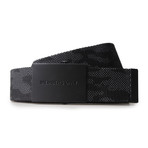 Canvas Belt // Black Camo