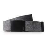Reversible Double Faced Belt // Charcoal + Black