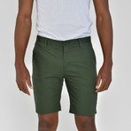 Tech Fabric Shorts // Emerald Green (40)