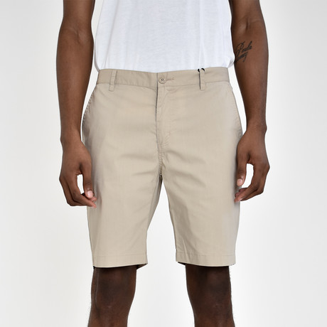 Tech Fabric Shorts // Sand (30)