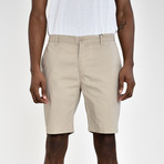 Tech Fabric Shorts // Sand (40)