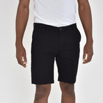 Twill Shorts // Black (34)